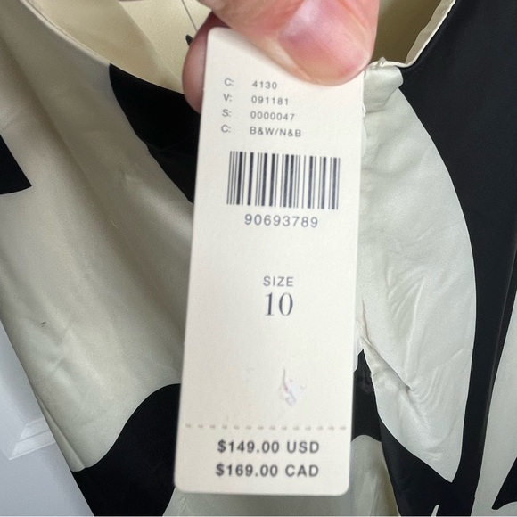 Anthropologie Bardot Citron Halter Midi Dress Size 10 NWT / Flawed* - Picture 11 of 16